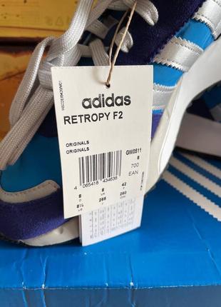 Adidas retropy f2 blue4 фото