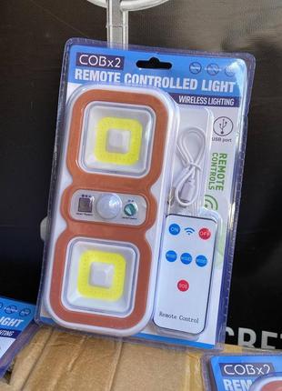 Світлодіодний бездротовий світильник remote controlled light2 фото