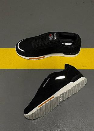 Стильные ядовые кроссовки reebok classic super leather6 фото