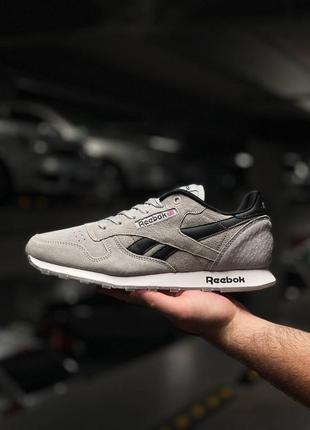 Стильні ядові кросівки reebok classic super leather