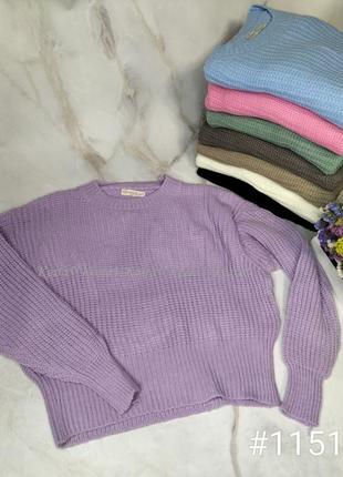 Стильный женский свитер цвета5 фото