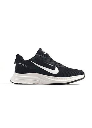 Nike zoom flyknit streak [black white]1 фото