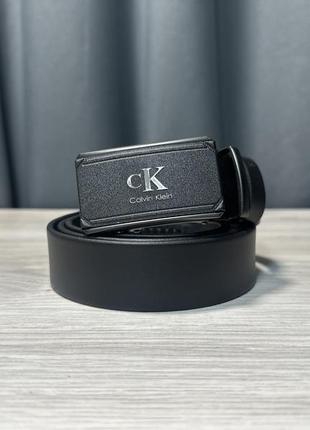 Подарочный набор кожаный кошелек ремень автомат calvin klein кельвин кляйн подарок любимому4 фото