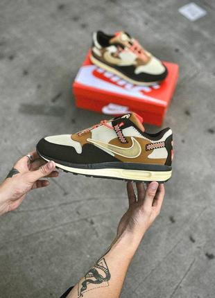 Nike x travis scott air max 1 brown