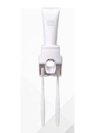Дозатор зубної пасти з двома слотами для зубної щітки jw-72002 фото