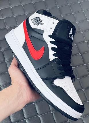 Кросівки чоловічі осінні nike air retro jordan 1 кросовки найк аір ретро джордан