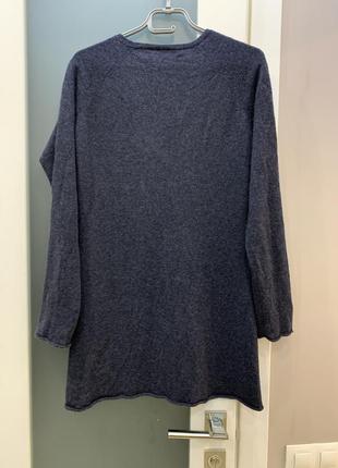 Кашеміровий подовжений светр repeat, 100% кашемір2 фото
