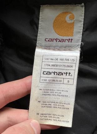 Чоловіча непромокальна тепла демісезон куртка парку з капюшоном carhartt5 фото