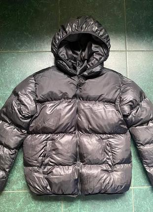 Теплая женская куртка курточка с капюшоном3 фото