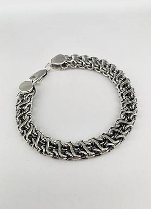 Срібний браслет ''гермес''