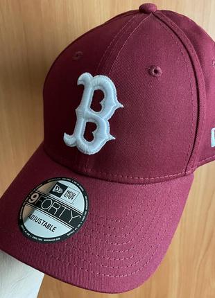 Бейсболка new era boston red sox, оригинал, one size unisex8 фото