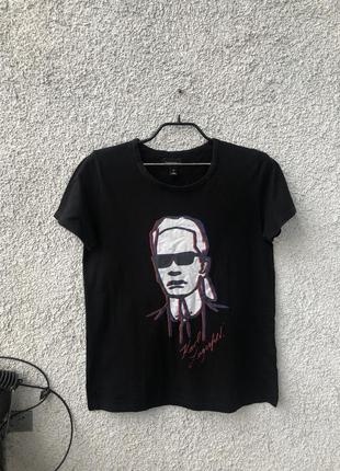 Футболка karl lagerfeld x h&amp;m