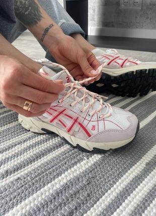 Женские кроссовки asics gel-sonoma 15-50 airbag white cayenne