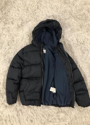 Теплая дутая куртка kiabi размер на 7-9 лет франция3 фото