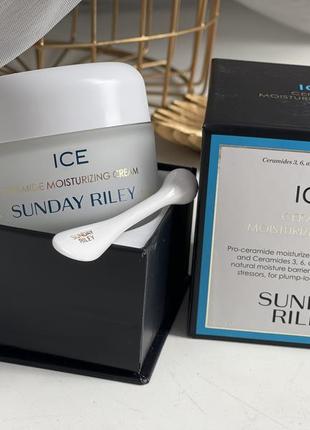 Роскошный увлажняющий крем с керамидами sunday riley ice ceramide moisturizing cream