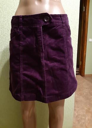 Вильветовая юбкаһ&m