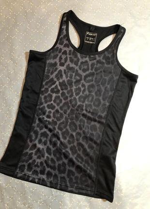 Майка для спорту леопардова