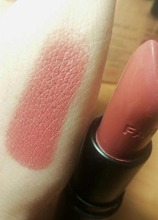 Матова помада farmasi matte rouge lipstick 02(ніжно-сливовий)5 фото