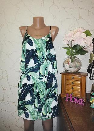 Ромпер only в тропический принт 12/40р