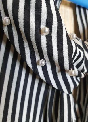 Элегантная, невесомая блуза, блузка, топ от karl lagerfeld paris, оригинал4 фото
