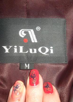 Продам кожаную куртку yiluqi