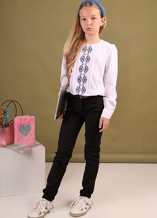 Детские/подростковые черные брюки