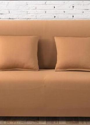 Чохол на диван-малютку двомісний, чохли на 2-місні дивани натяжні цегляний9 фото
