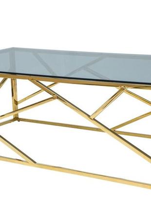 Журнальний стіл меблі signal escada a золотий (escadaazlc)