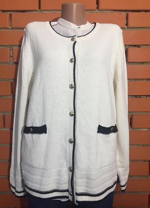 Кофта, джемпер m&s 52 р з вовною.