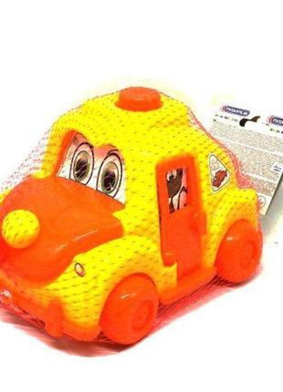 Каталка авто желтый