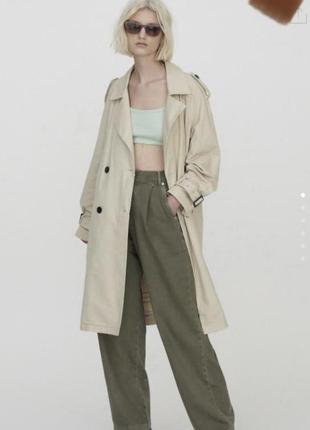 Тренч pull &amp; bear4 фото