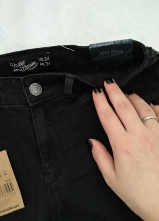 Черные джинсы скини, skinny2 фото