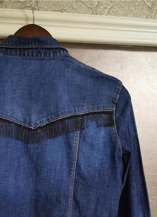 Джинсовая рубашка 8