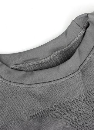 Термобелье мужское lesko a202 gray l приталенное белье с функцией компрессии и влагоотводом осень-зима3 фото