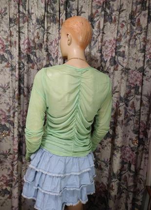 Красивая, сексуальная, прозрачная блузка сетка.5 фото