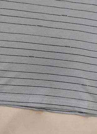 Котоновая голуюая футболка на мальчика mexx 7-8 лет (122-128см)4 фото