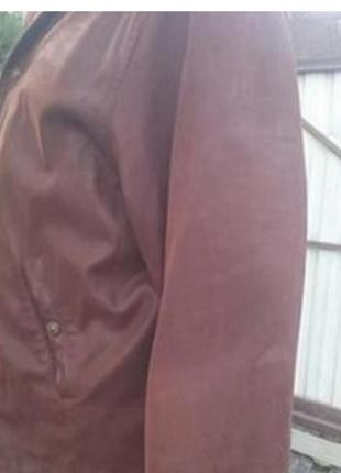Оригінальна шкіряна куртка бренду timberland. р. xl-xxl. оригінал.1 фото
