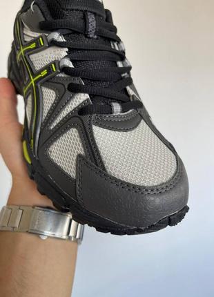 Мужские кроссовки asics gel-kahana 8 marathon running shoes/sneakers gray/black 1011b109-0263 фото