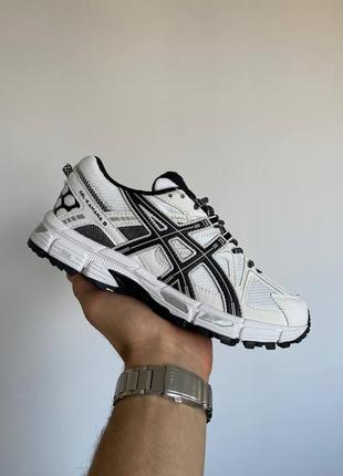 Мужские кроссовки белые asics gel-kahana 8 marathon running shoes/sneakers 1011b133-100