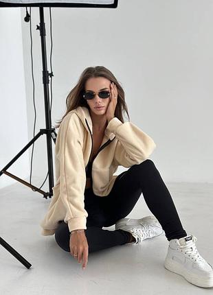 Кофта з капюшоном з флісу полор 6