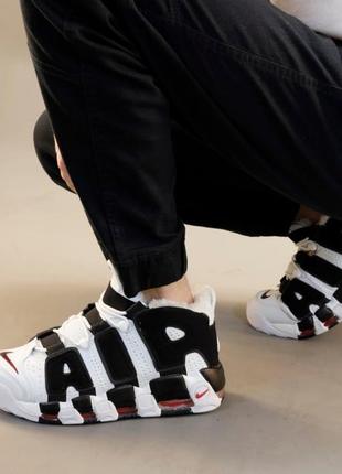 Женские кроссовки nike air more uptempo "winter"#найк