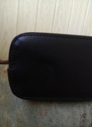Универсальная удобная черная прямоугольная сумка с двумя ручками/женская сумка шоппер тоут6 фото