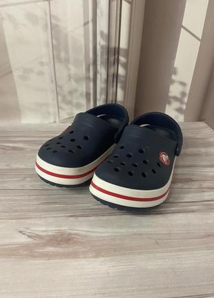 Дитячі тапочки crocs🌿 23р