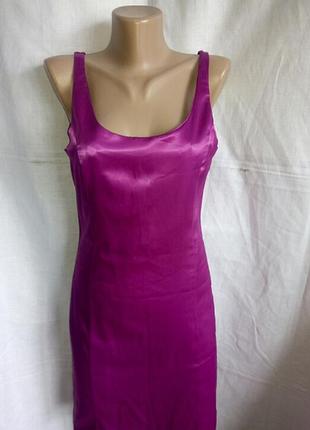 ❤ атласное яркое платьице футляр