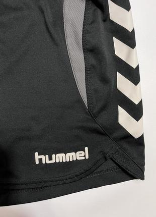 Шорты спортивные hummel / спортивные шорты / винтажные шорты / мужские шорты / шорты с лампасами / шорты найк3 фото