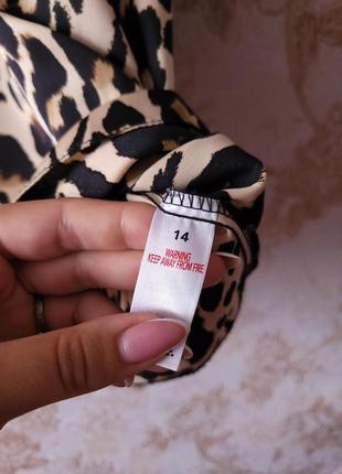 Блуза в леопардовый принт4 фото