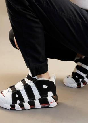 Кроссовки зимние nike more uptempo кроссовки