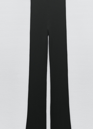 Трикотажные брюки zara l6 фото