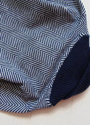 H&m. размер 9-12 месяцев. новый шикарный свитер для мальчика10 фото