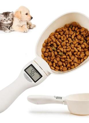 Електронна мірна ложка для дозування корму для собак і котів